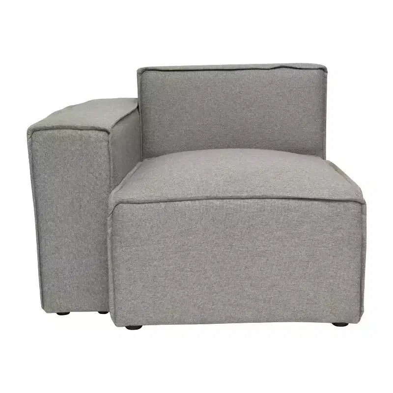 Merrick Lane Modular Left Side Chair with Arm Rest