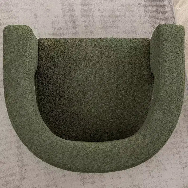 28 Wide Boucle Upholstered Square Armchair - Kinwell