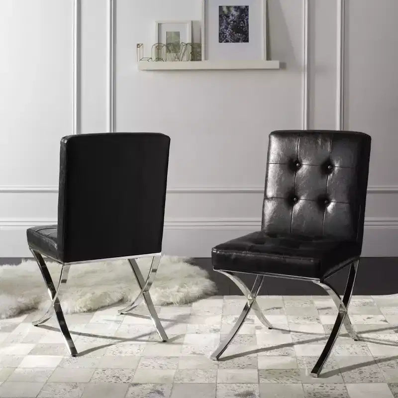 Walsh Tufted Side Chair - FOX6300 - Safavieh