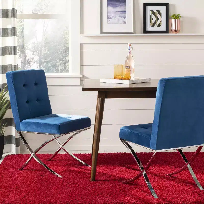 Walsh Tufted Side Chair - FOX6300 - Safavieh
