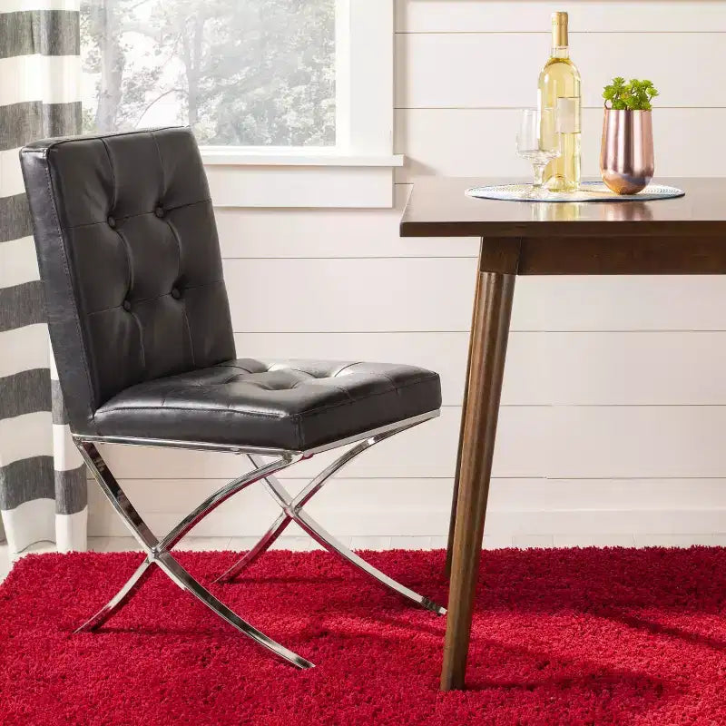Walsh Tufted Side Chair - FOX6300 - Safavieh