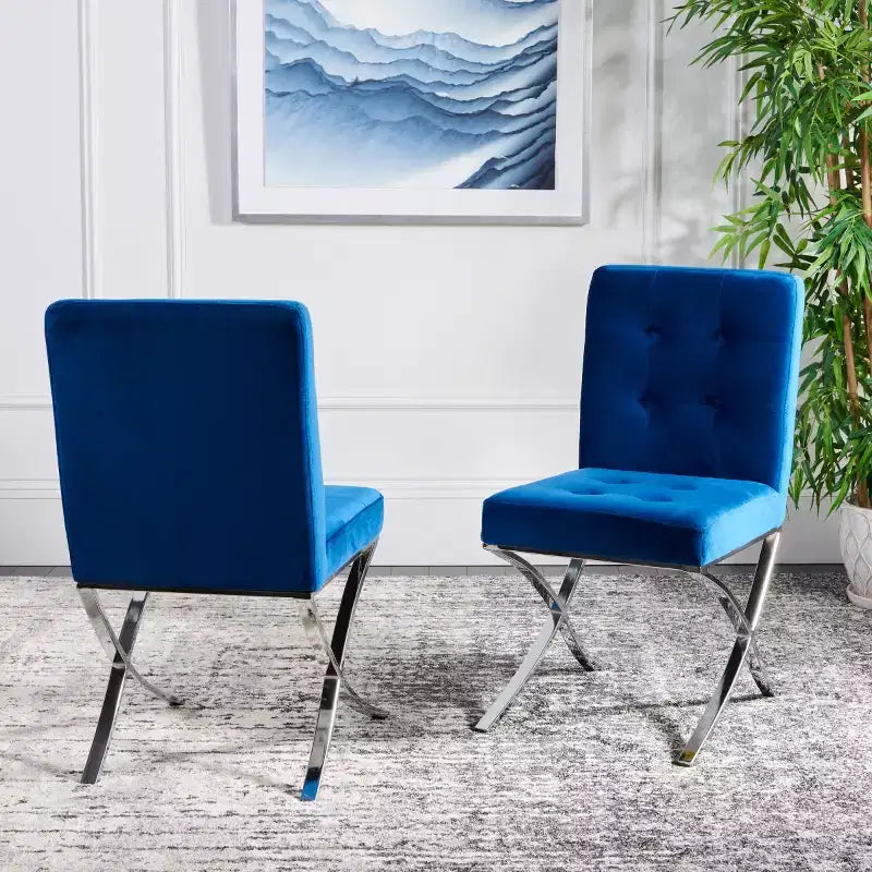 Walsh Tufted Side Chair - FOX6300 - Safavieh