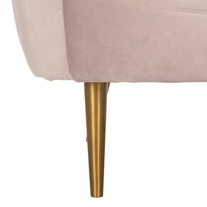 Fauteuil capitonné Razia Channel - SFV4700 - Safavieh Couture