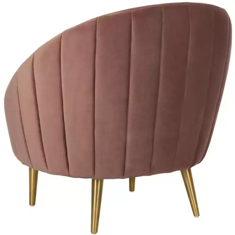 Fauteuil capitonné Razia Channel - SFV4700 - Safavieh Couture