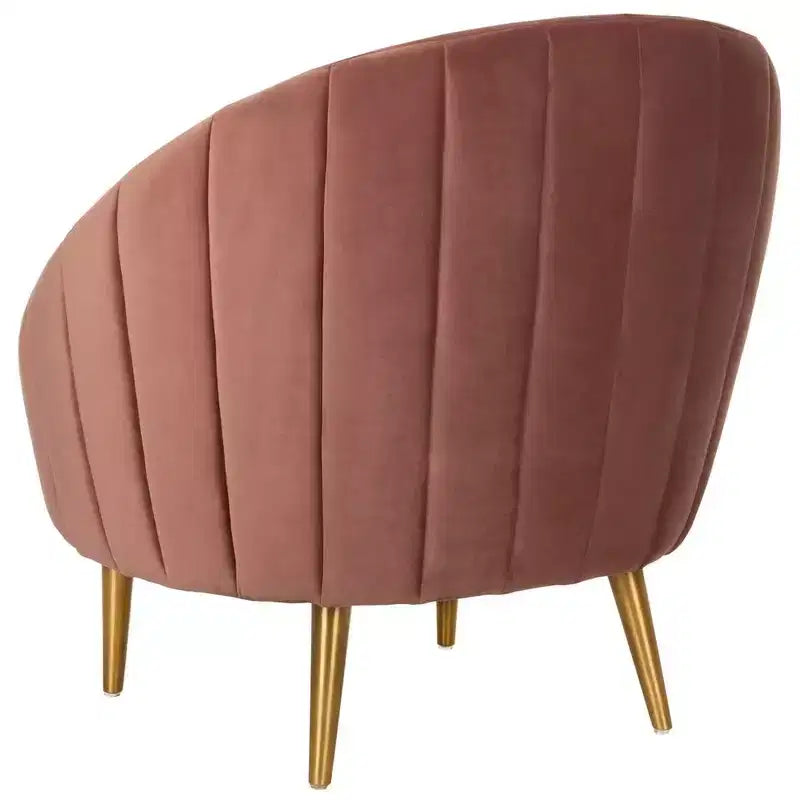 Fauteuil capitonné Razia Channel - SFV4700 - Safavieh Couture