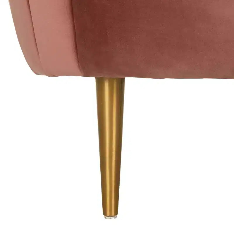 Fauteuil capitonné Razia Channel - SFV4700 - Safavieh Couture