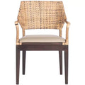 Carlo Arm Chair - SEA4002A - Brown&Honey/Beige - Safavieh