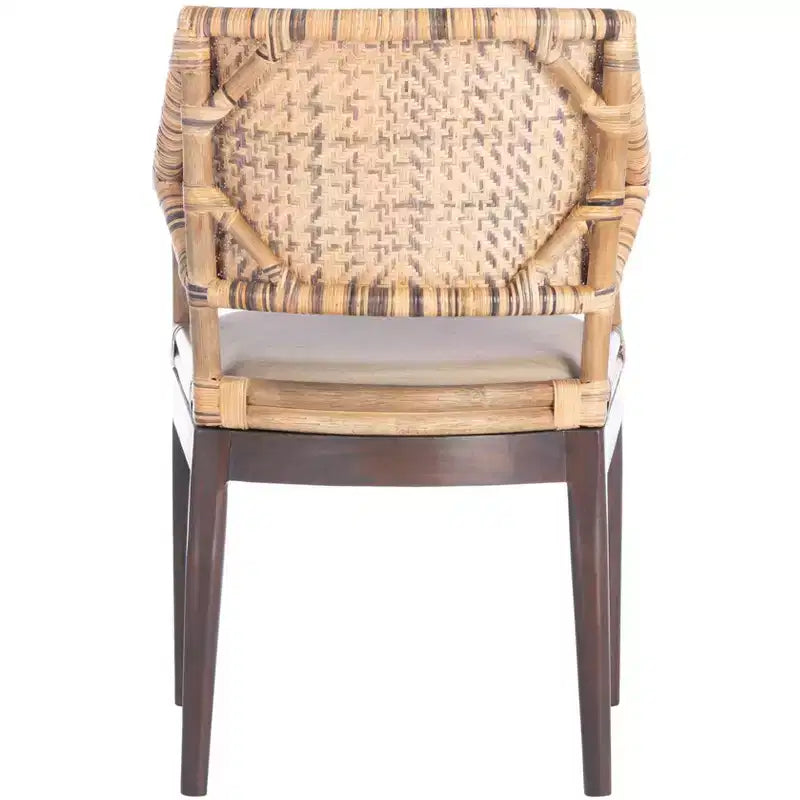 Fauteuil Carlo - SEA4002A - Marron & Miel/Beige - Safavieh