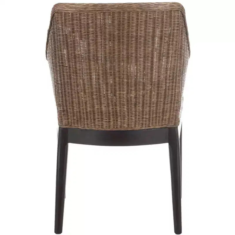 Enrico Arm Chair - SEA4016A - Brown/White - Safavieh