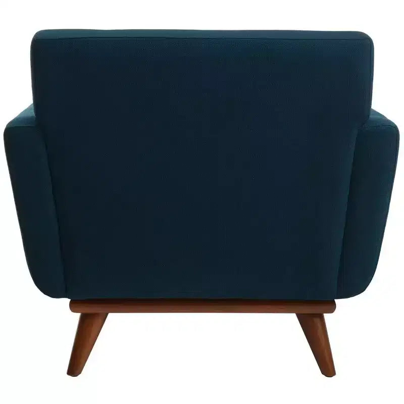 Fauteuil capitonné en lin Opal – SFV4727 – Safavieh Couture