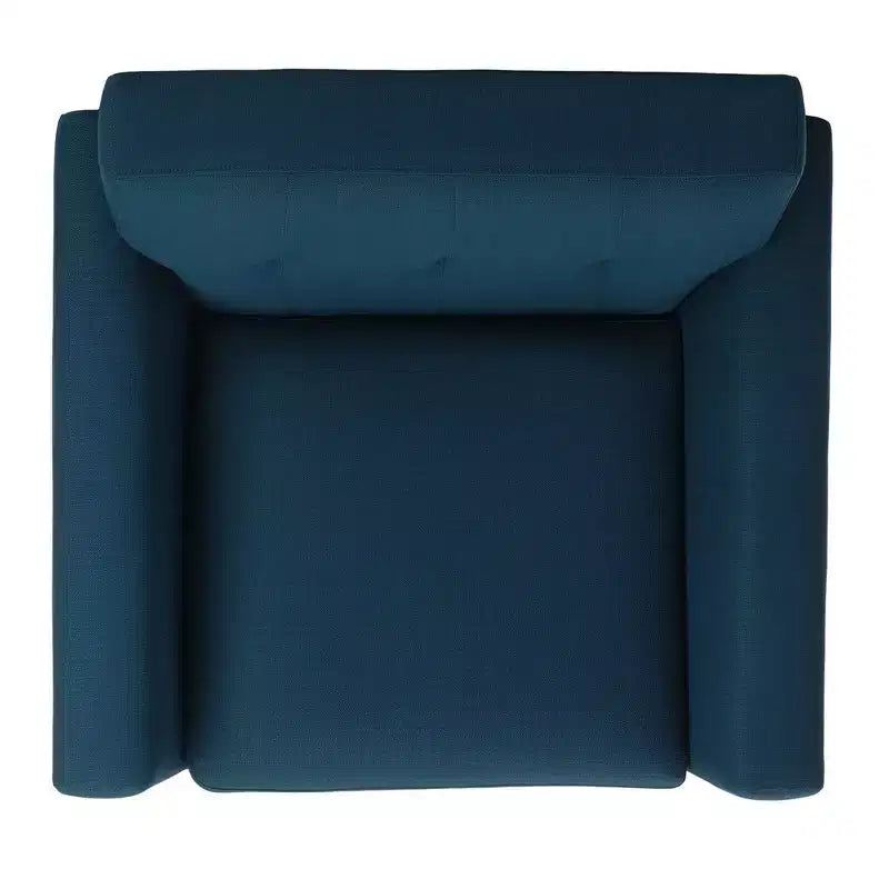 Fauteuil capitonné en lin Opal – SFV4727 – Safavieh Couture