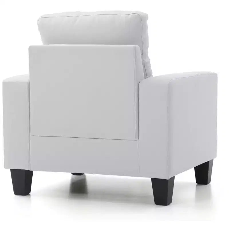 Passion Furniture Newbury Removable Cushions Accent Chair
