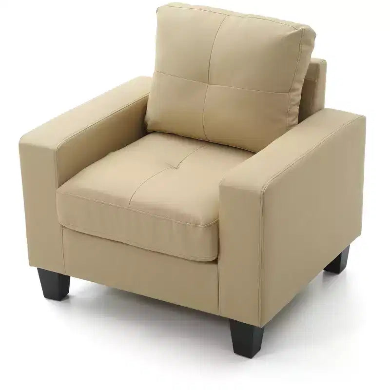 Passion Furniture Newbury Removable Cushions Accent Chair