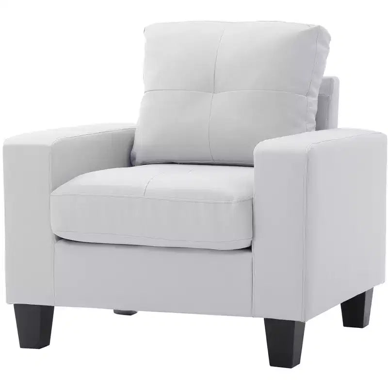 Passion Furniture Newbury Removable Cushions Accent Chair