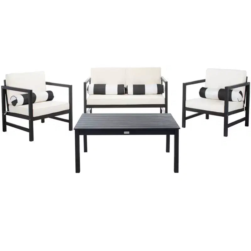Montez 4 Piece Patio Set - Indoor/Outdoor - PAT7030 - Safavieh