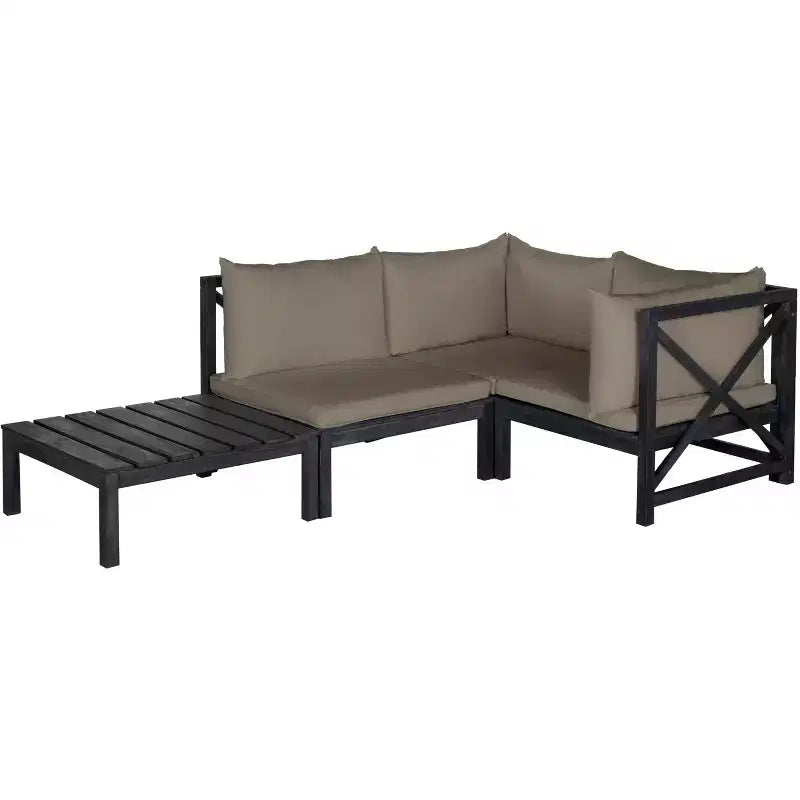 Ensemble de canapés de patio modulaires Lynwood - Intérieur/Extérieur - PAT6713 - Safavieh