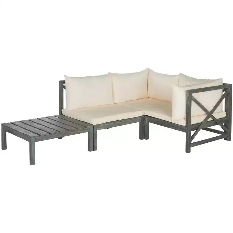 Ensemble de canapés de patio modulaires Lynwood - Intérieur/Extérieur - PAT6713 - Safavieh