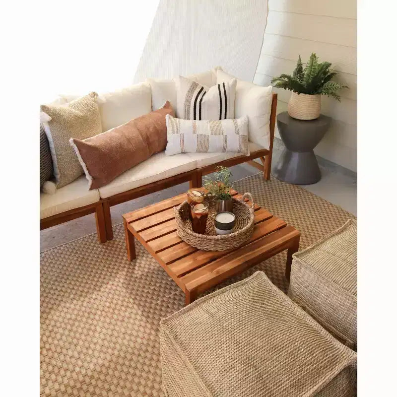 Ensemble de canapés de patio modulaires Lynwood - Intérieur/Extérieur - PAT6713 - Safavieh