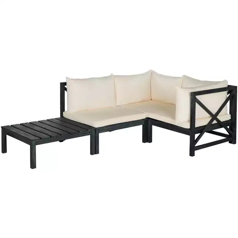Ensemble de canapés de patio modulaires Lynwood - Intérieur/Extérieur - PAT6713 - Safavieh