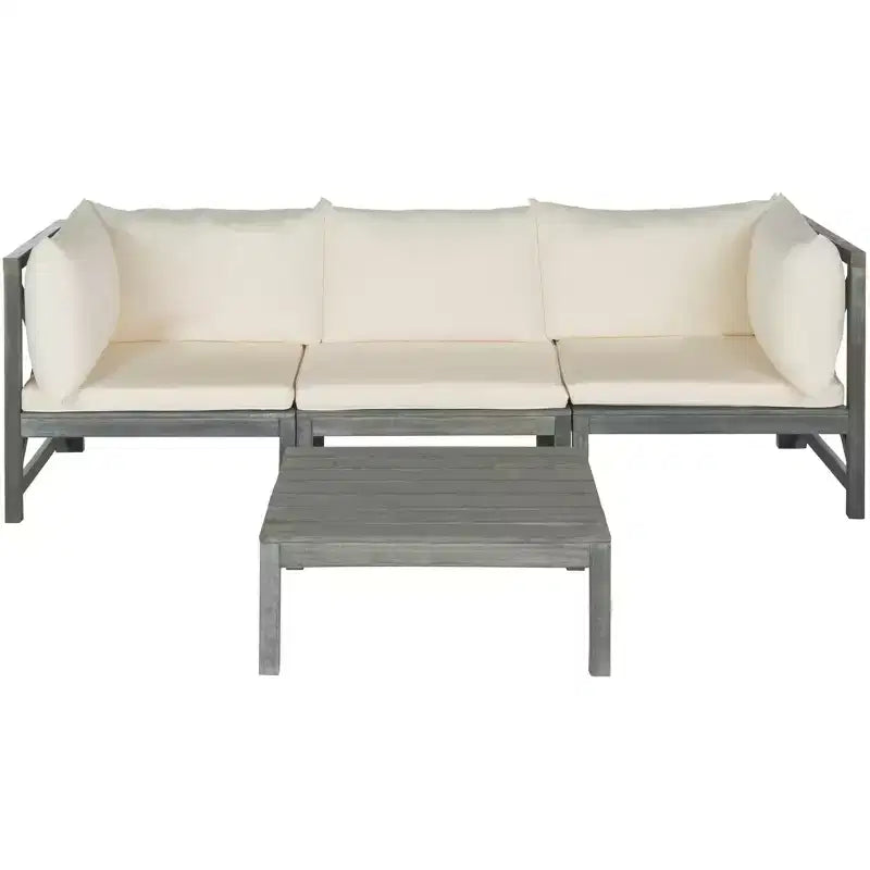 Lynwood Sectional Patio Sofa Set - Indoor/Outdoor - PAT6713 - Safavieh