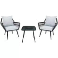 Londyn 3 Piece Lounge Set - Indoor/Outdoor - PAT9031 - Safavieh