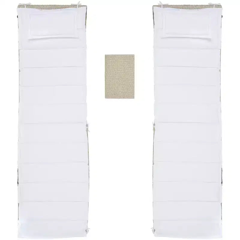 Ensemble de 3 chaises longues Carew - Intérieur/Extérieur - PAT7720 - Safavieh