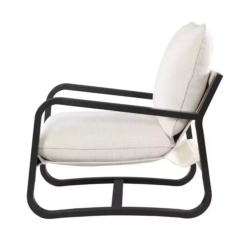Comfort Pointe Barcelona Sling Chair Fabric with Metal Frame