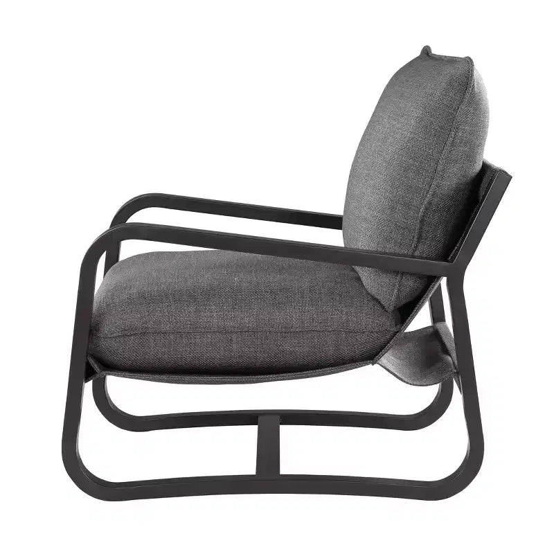 Comfort Pointe Barcelona Sling Chair Fabric with Metal Frame