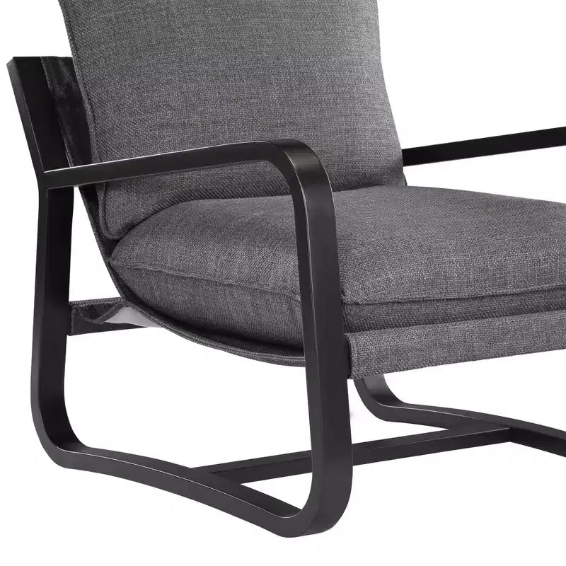 Comfort Pointe Barcelona Sling Chair Fabric with Metal Frame