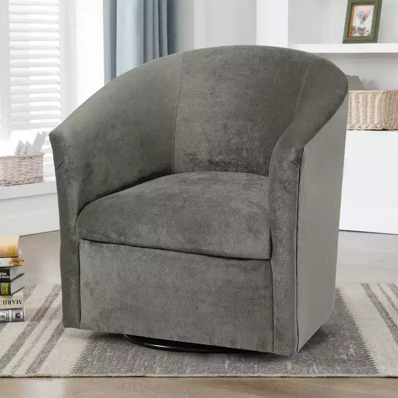 Comfort Pointe Elizabeth Swivel Accent Chair