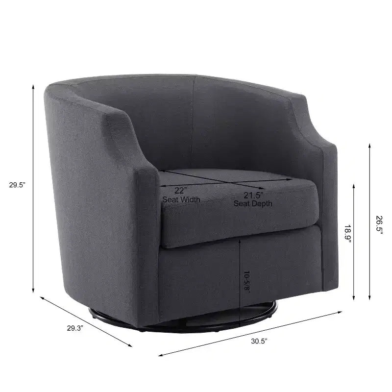 Fauteuil pivotant et planeur cylindrique Comfort Pointe Infinity