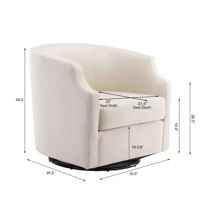 Fauteuil pivotant et planeur cylindrique Comfort Pointe Infinity