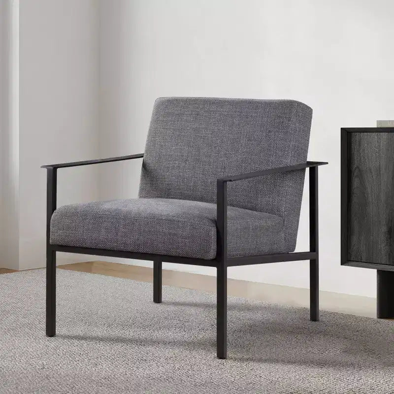 Comfort Pointe Milano Stationary Metal Accent Chair