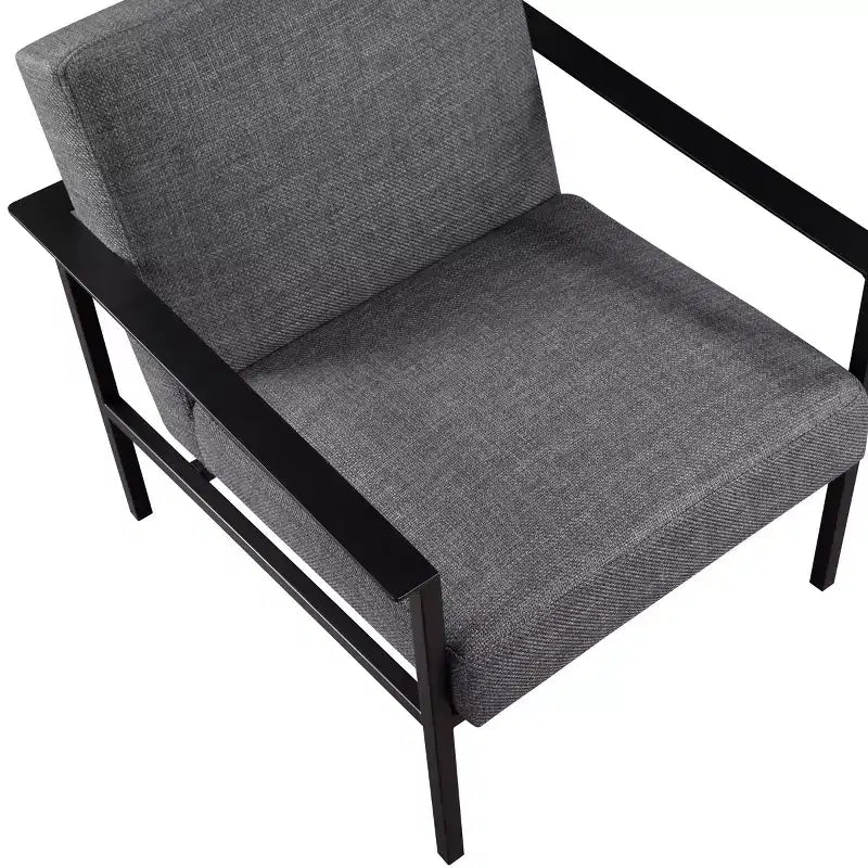 Comfort Pointe Milano Stationary Metal Accent Chair
