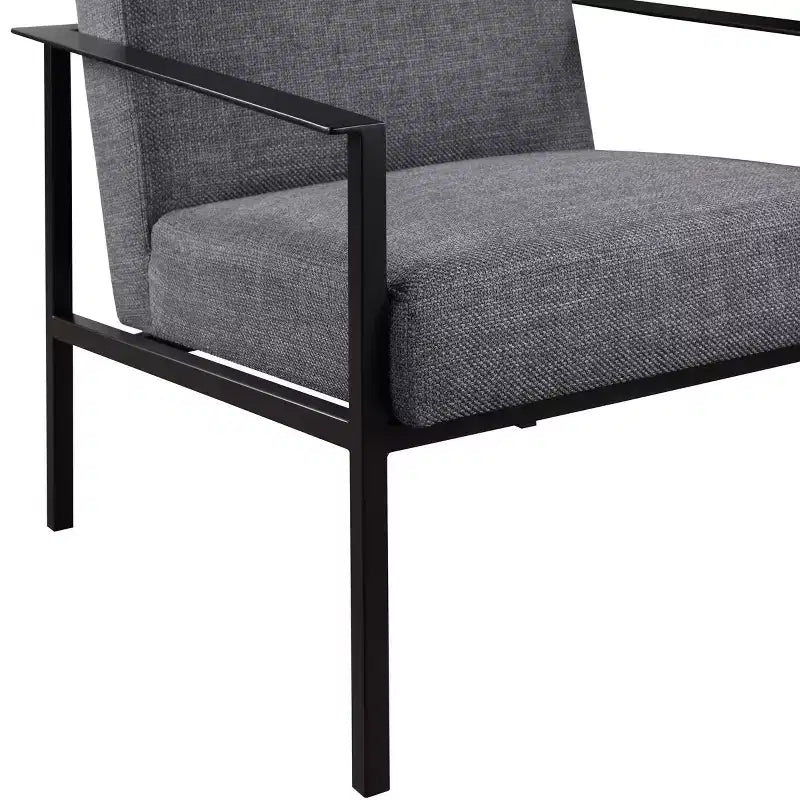 Comfort Pointe Milano Stationary Metal Accent Chair