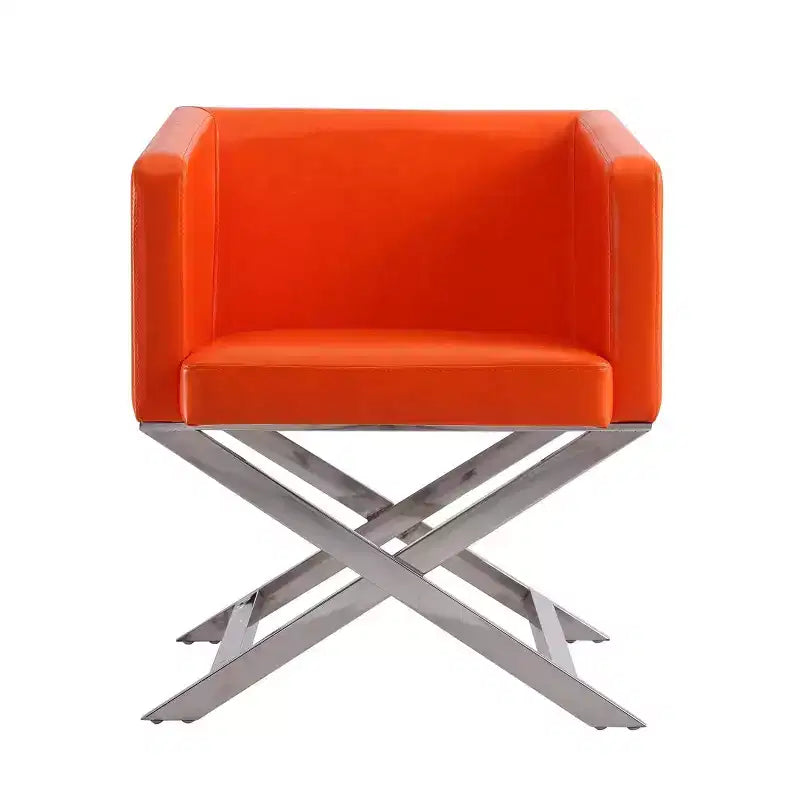 Lot de 2 chaises d'appoint de salon en similicuir Hollywood - Manhattan Comfort