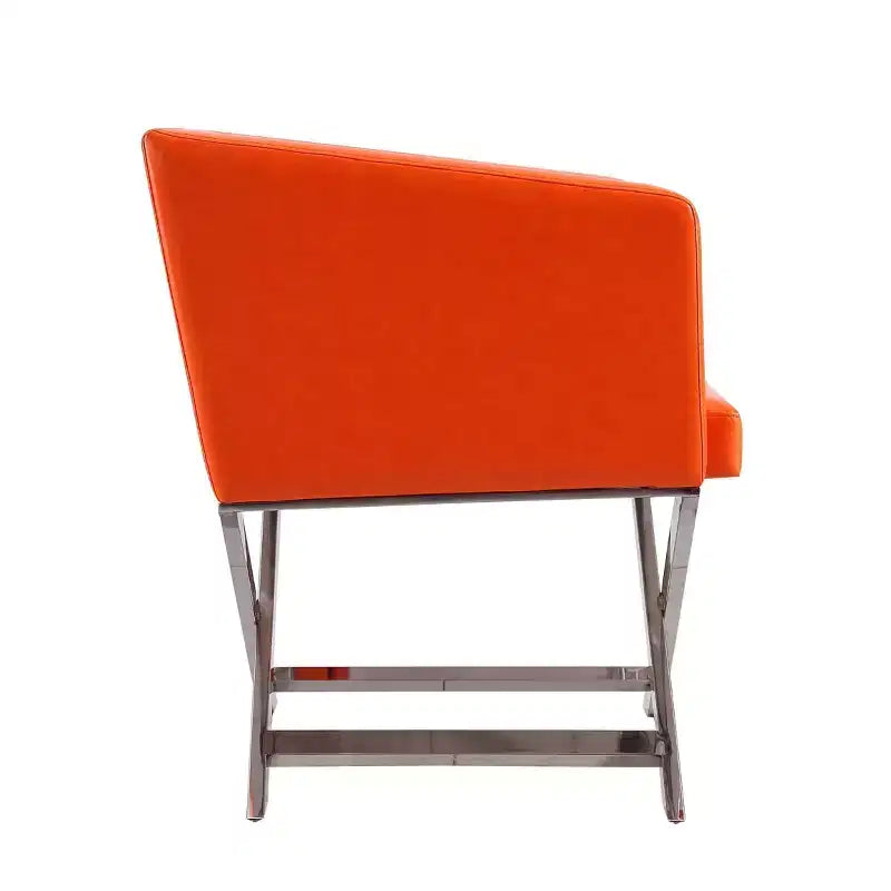 Lot de 2 chaises d'appoint de salon en similicuir Hollywood - Manhattan Comfort