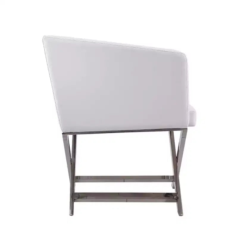 Lot de 2 chaises d'appoint de salon en similicuir Hollywood - Manhattan Comfort