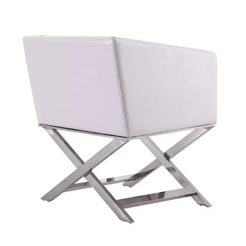 Lot de 2 chaises d'appoint de salon en similicuir Hollywood - Manhattan Comfort