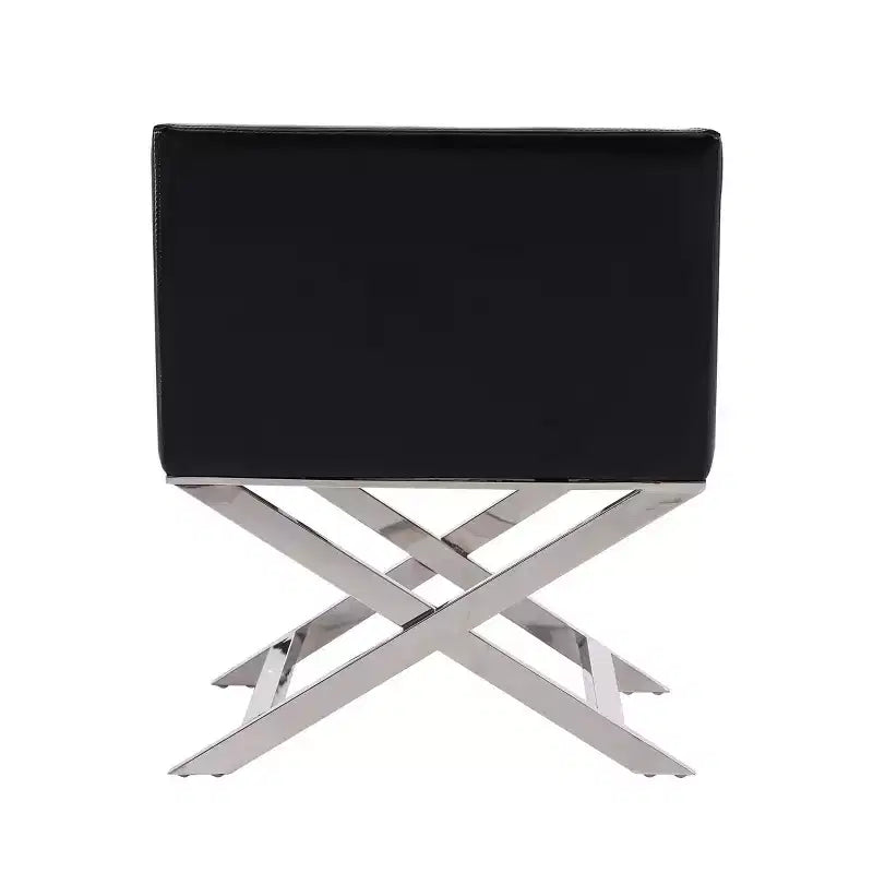 Lot de 2 chaises d'appoint de salon en similicuir Hollywood - Manhattan Comfort