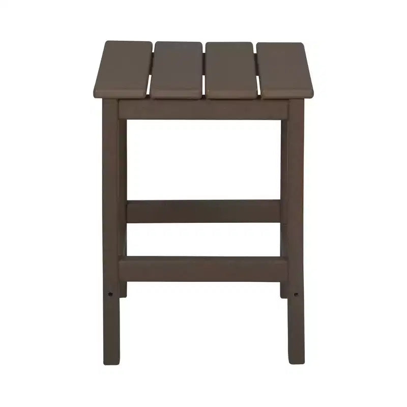 WestinTrends Ensemble de 2 chaises longues de patio en polythène avec table d'appoint