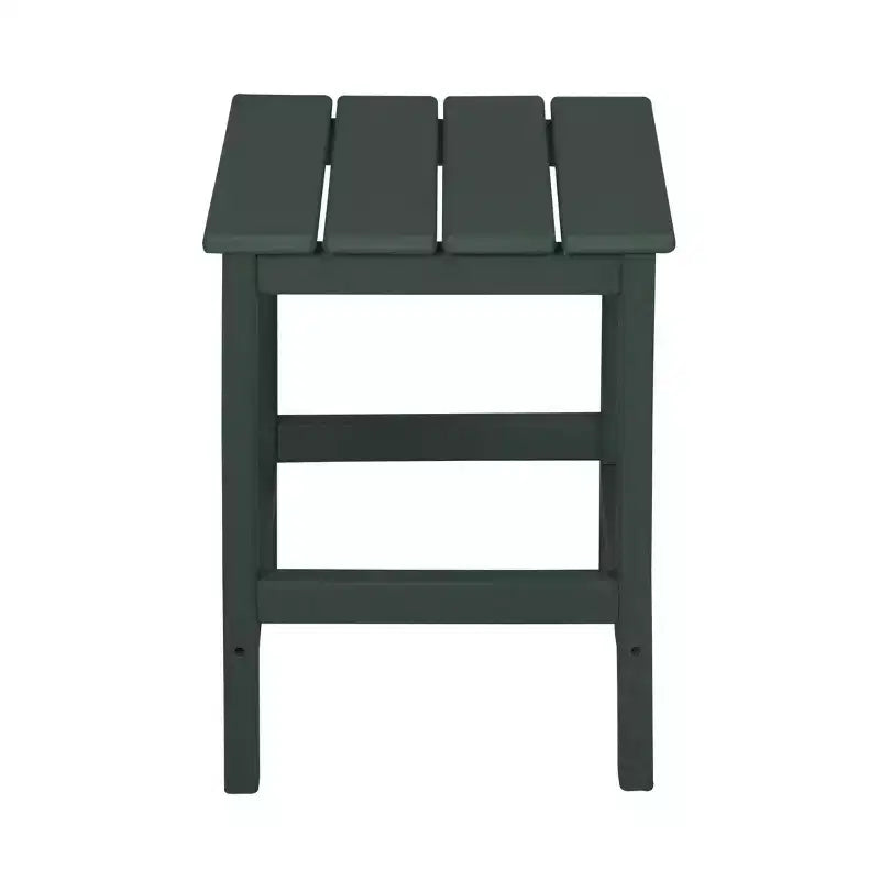 WestinTrends Ensemble de 2 chaises longues de patio en polythène avec table d'appoint