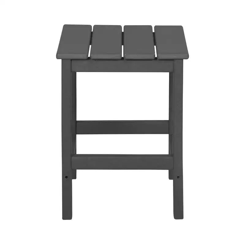 WestinTrends Ensemble de 3 pièces : chaise longue d'extérieur en polyéthylène avec table d'appoint