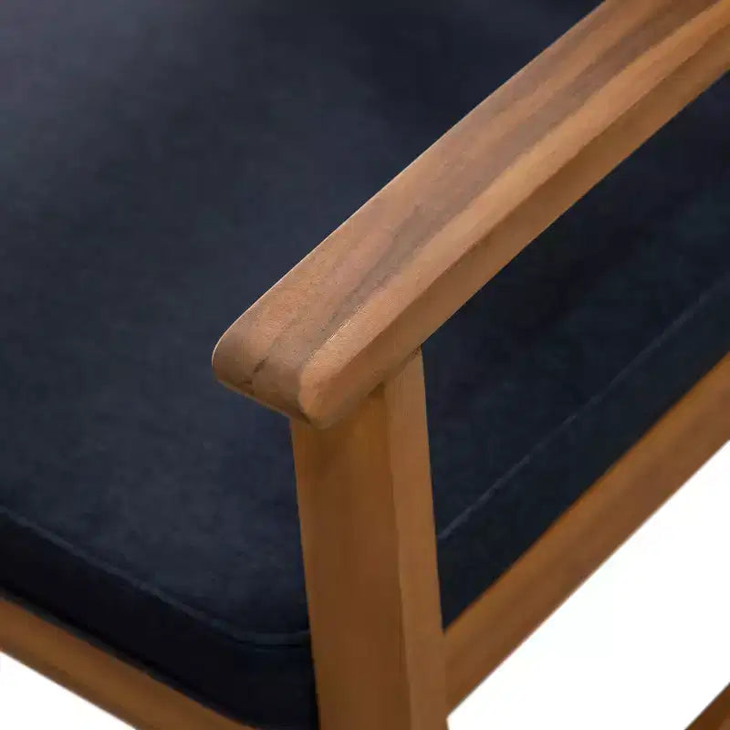Greemotion Ensemble de conversation d'extérieur 4 pièces Hana pour petits espaces