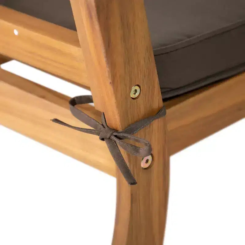 Greemotion Ensemble de conversation d'extérieur 4 pièces Hana pour petits espaces