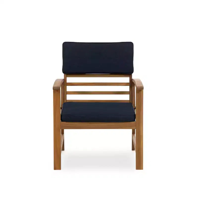 Greemotion Ensemble de conversation d'extérieur 4 pièces Hana pour petits espaces