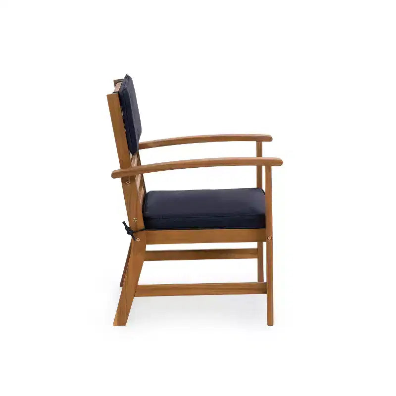 Greemotion Ensemble de conversation d'extérieur 4 pièces Hana pour petits espaces
