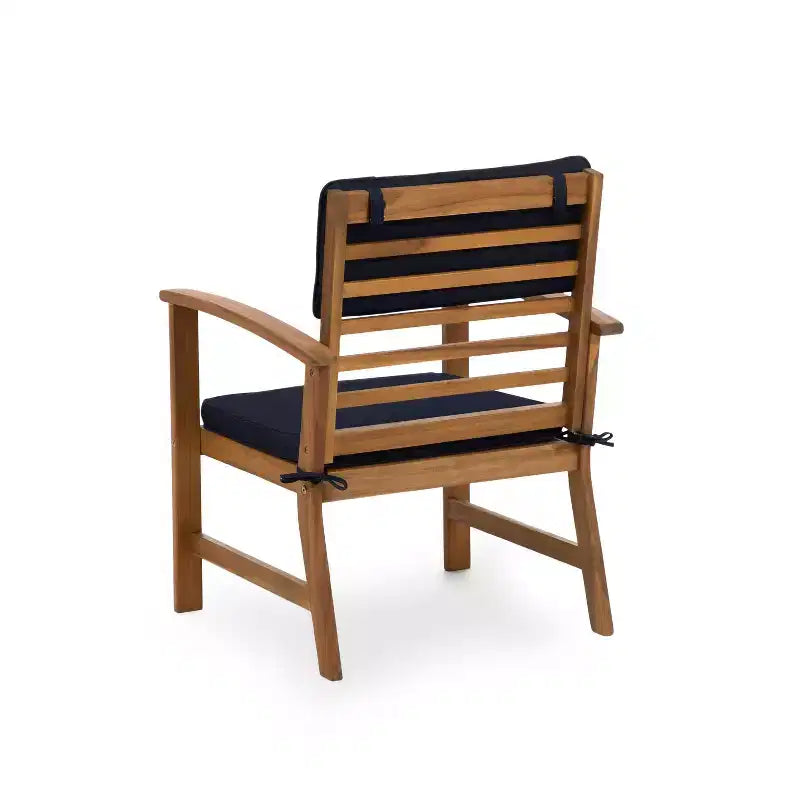 Greemotion Ensemble de conversation d'extérieur 4 pièces Hana pour petits espaces