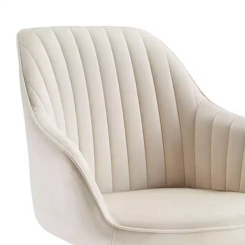 Fauteuil d'appoint pivotant à 360° HOMLUX Pyramid, style milieu de siècle, revêtu de velours confortable - Pieds plaqués or pour chambre, bureau, salle à manger