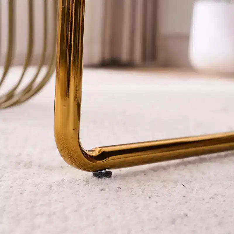 Lot de 2 fauteuils d'appoint modernes avec poches latérales, fauteuils rembourrés avec cadre en métal pour salon et chambre 4W - ModernLuxe